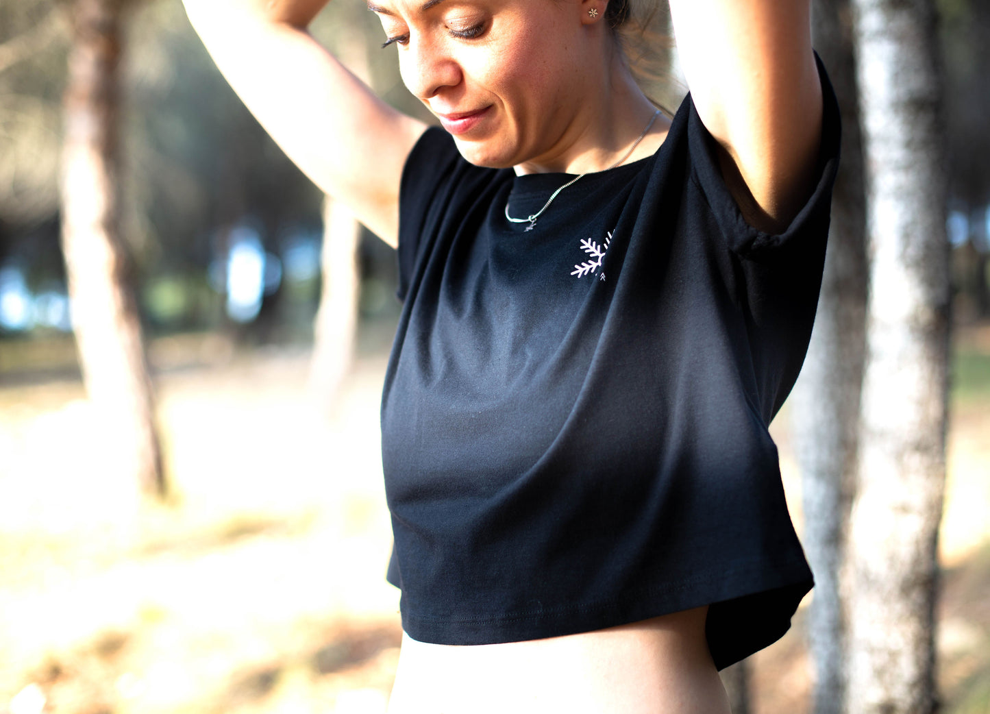 Crop Top Femme Coton Bio