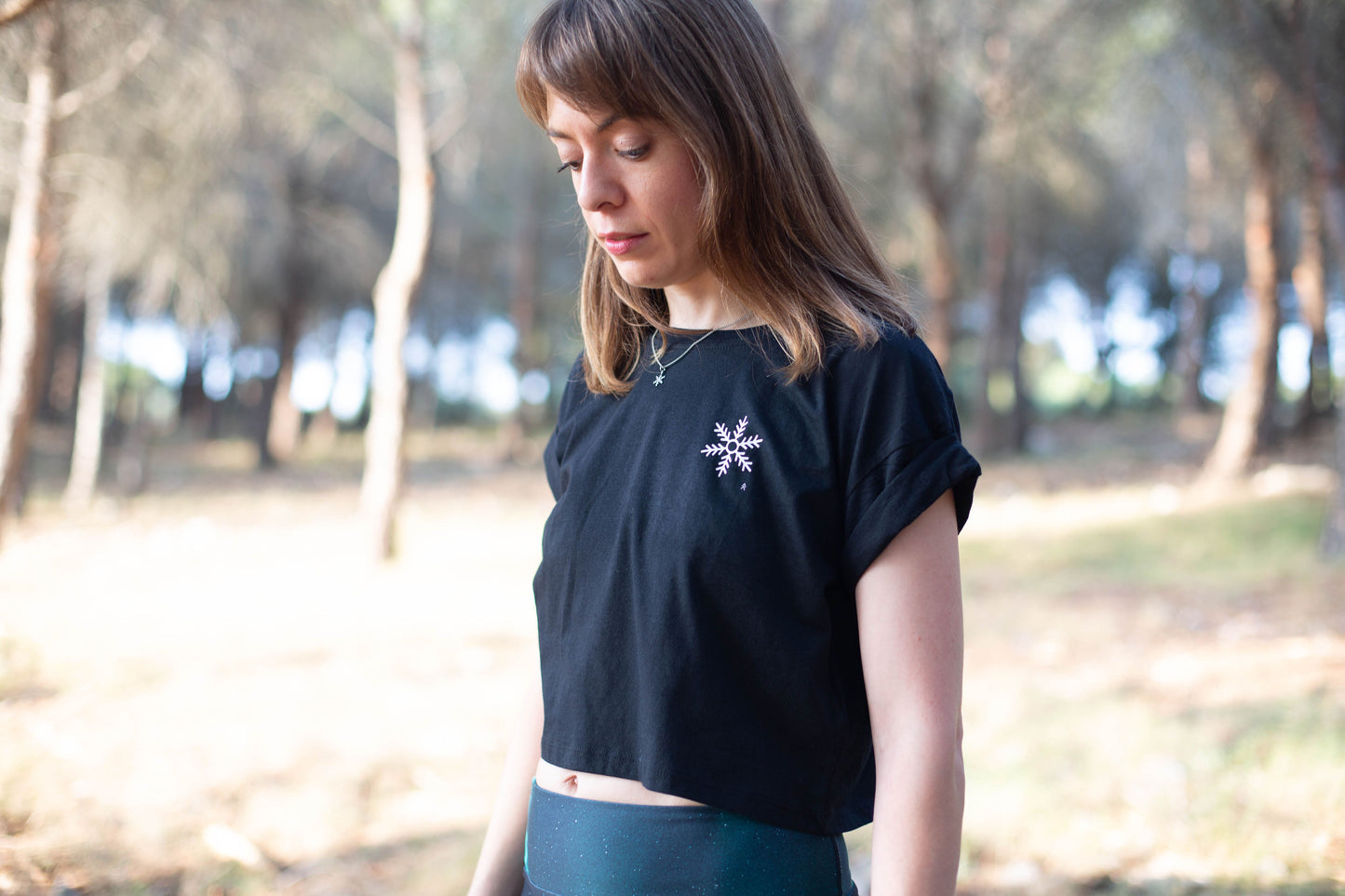Crop Top Femme Coton Bio