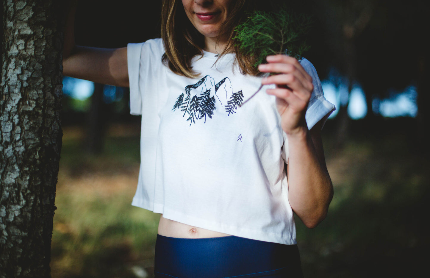 Crop Top Femme Coton Bio