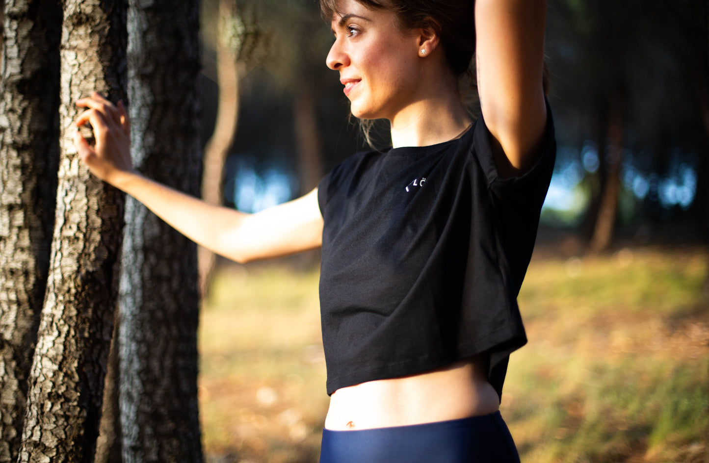 Crop Top Femme Coton Bio