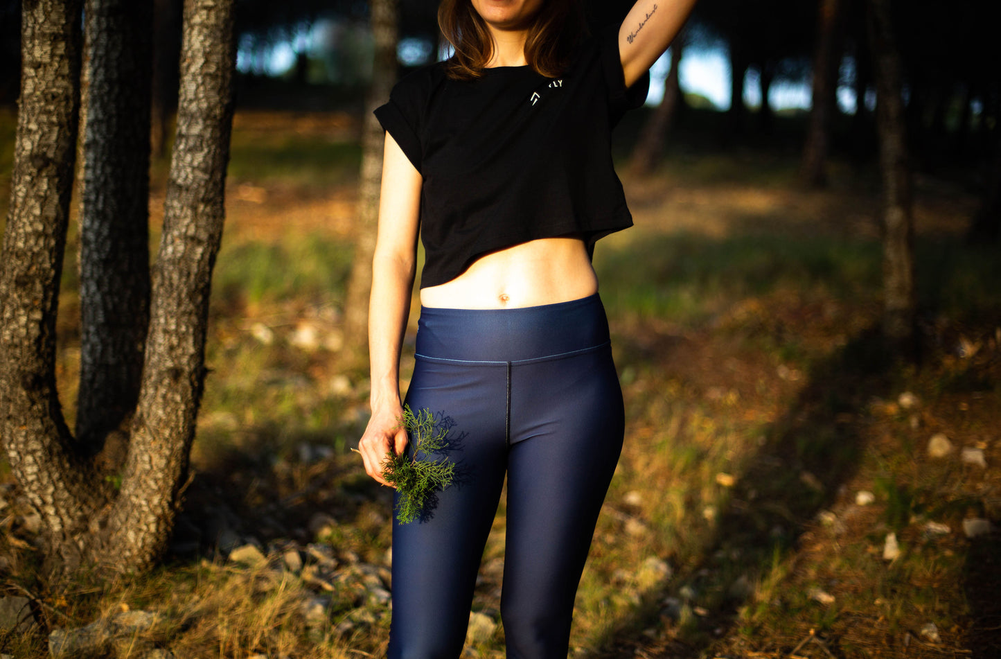 Crop Top Femme Coton Bio